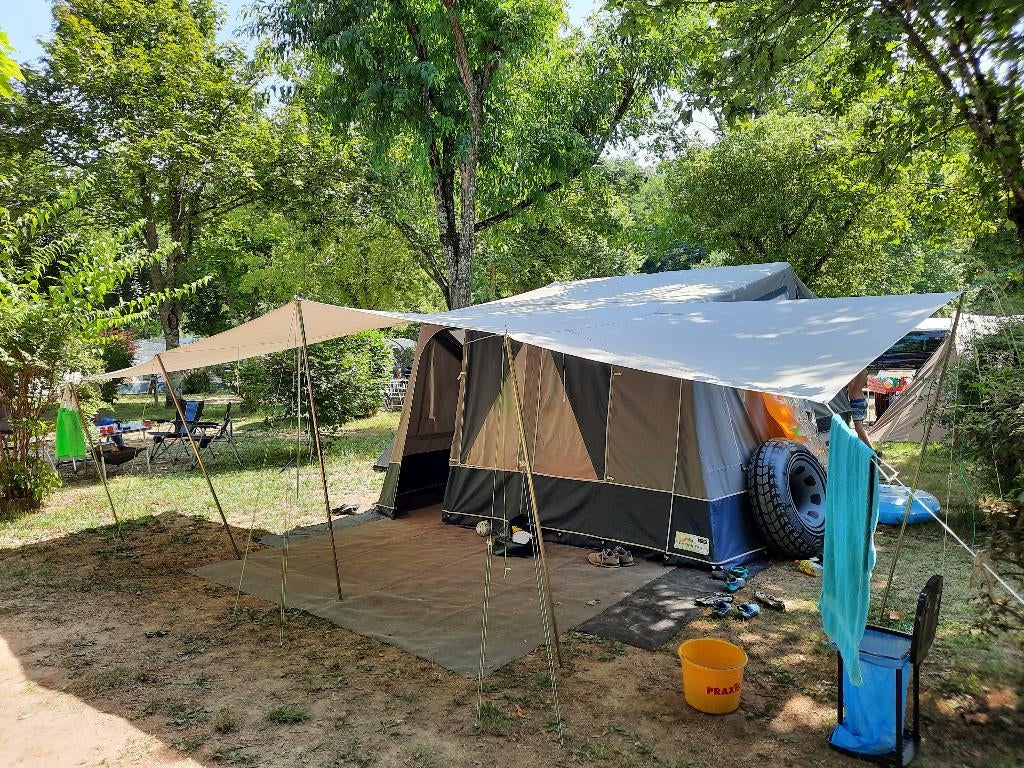 Gerjak Tago Settler Crossing Vouwwagen, Blauw, Aanwezig, Tot en met 6, Ophalen