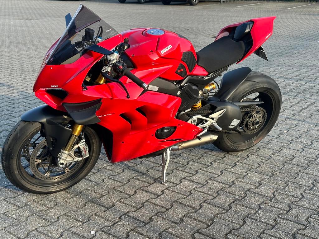 Ducati Panigale V4S 2021 - Akrapovic & Stealth Spiegels, Motoren, Motoren | Ducati, Sportuitlaat, Motorrijbewijs A, Super Sport