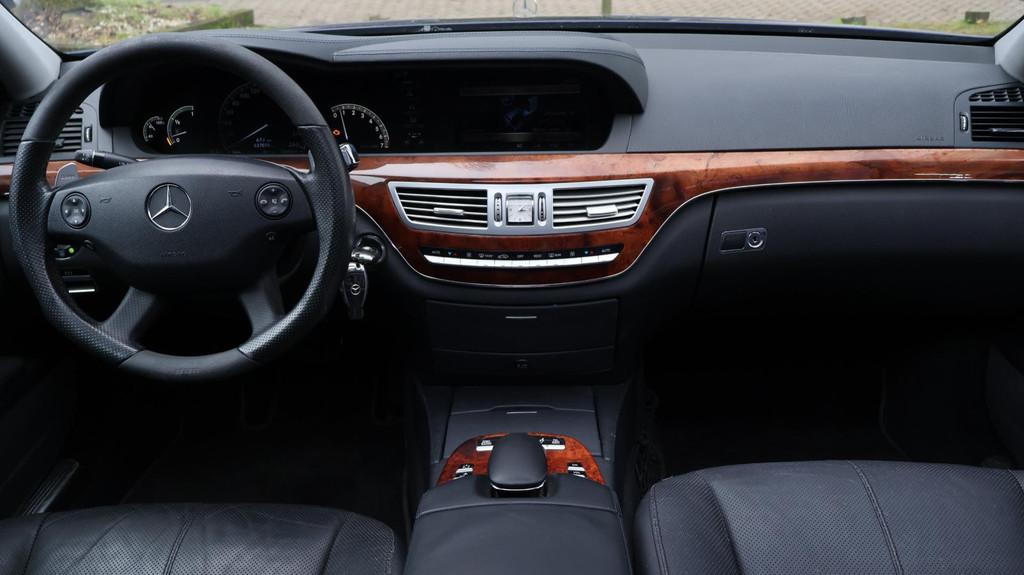 Mercedes-Benz S-klasse 350 Lang Prestige Plus|LPG G3|Full-op, Achterwielaandrijving, Gebruikt, Zwart, Blauw