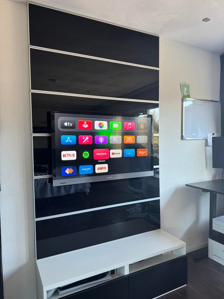 Cinewall | Televisiemeubel | Wandmeubel, Huis en Inrichting, Kasten | Televisiemeubels, Gebruikt, 200 cm of meer, 100 tot 150 cm