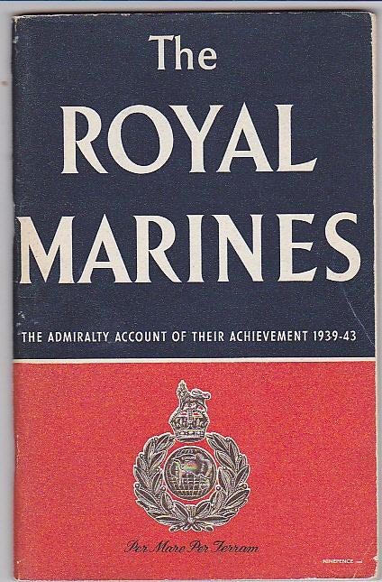 Royal marines brochure oorlog 1944 engels, Ophalen of Verzenden, Marine, Nederland, Boek of Tijdschrift