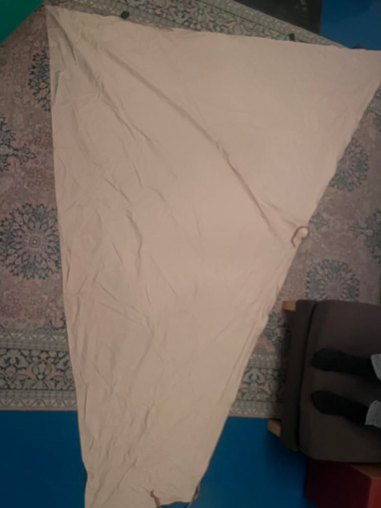 Beige tussengordijnen De Waard Vergrote Zilvermeeuw, Caravans en Kamperen, Ophalen of Verzenden, Gebruikt