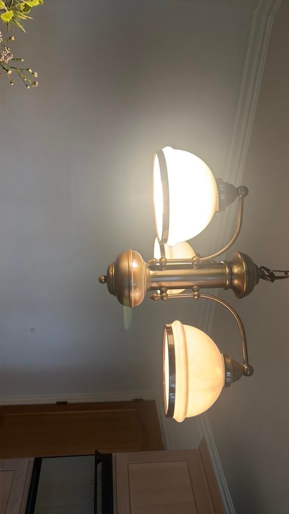 Lamp 3 lampjes, Huis en Inrichting, Lampen | Wandlampen, Ophalen, Gebruikt