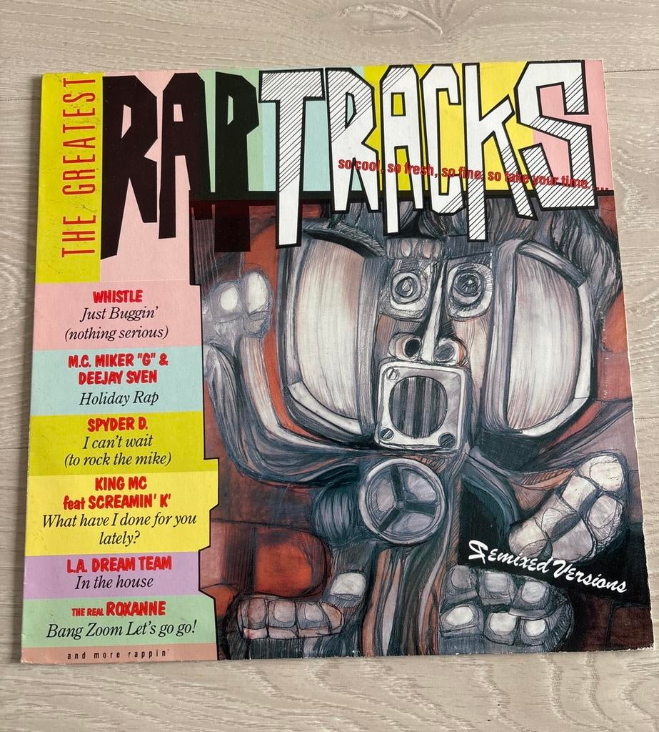 Rap Tracks The Greatest Rap Classics LP, Ophalen of Verzenden, Zo goed als nieuw, 12 inch