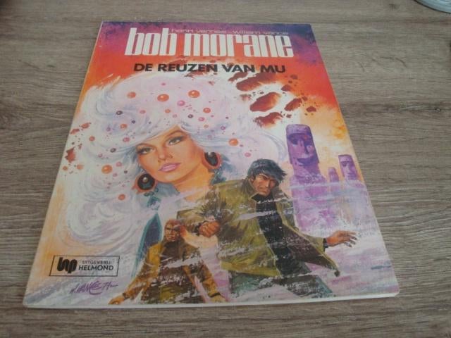 bob morane-1975, Eén stripboek, Ophalen of Verzenden, Gelezen
