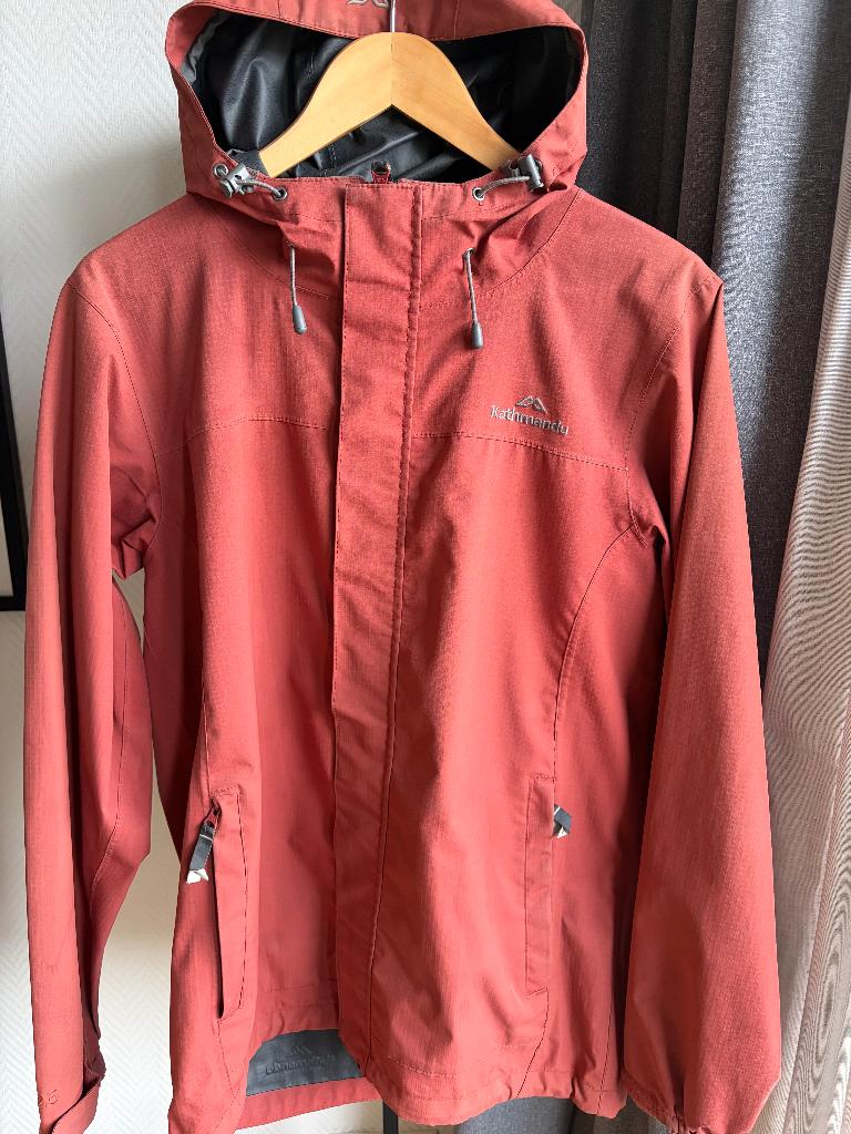 Kathmandu regenjas goretex, Zo goed als nieuw, Maat 34 (XS) of kleiner, Rood, Kathmandu