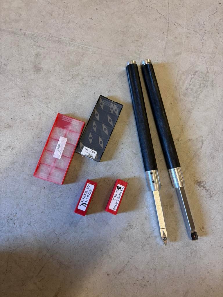 Houtdraaibeitels met wisselplaten, Ophalen of Verzenden, Zo goed als nieuw