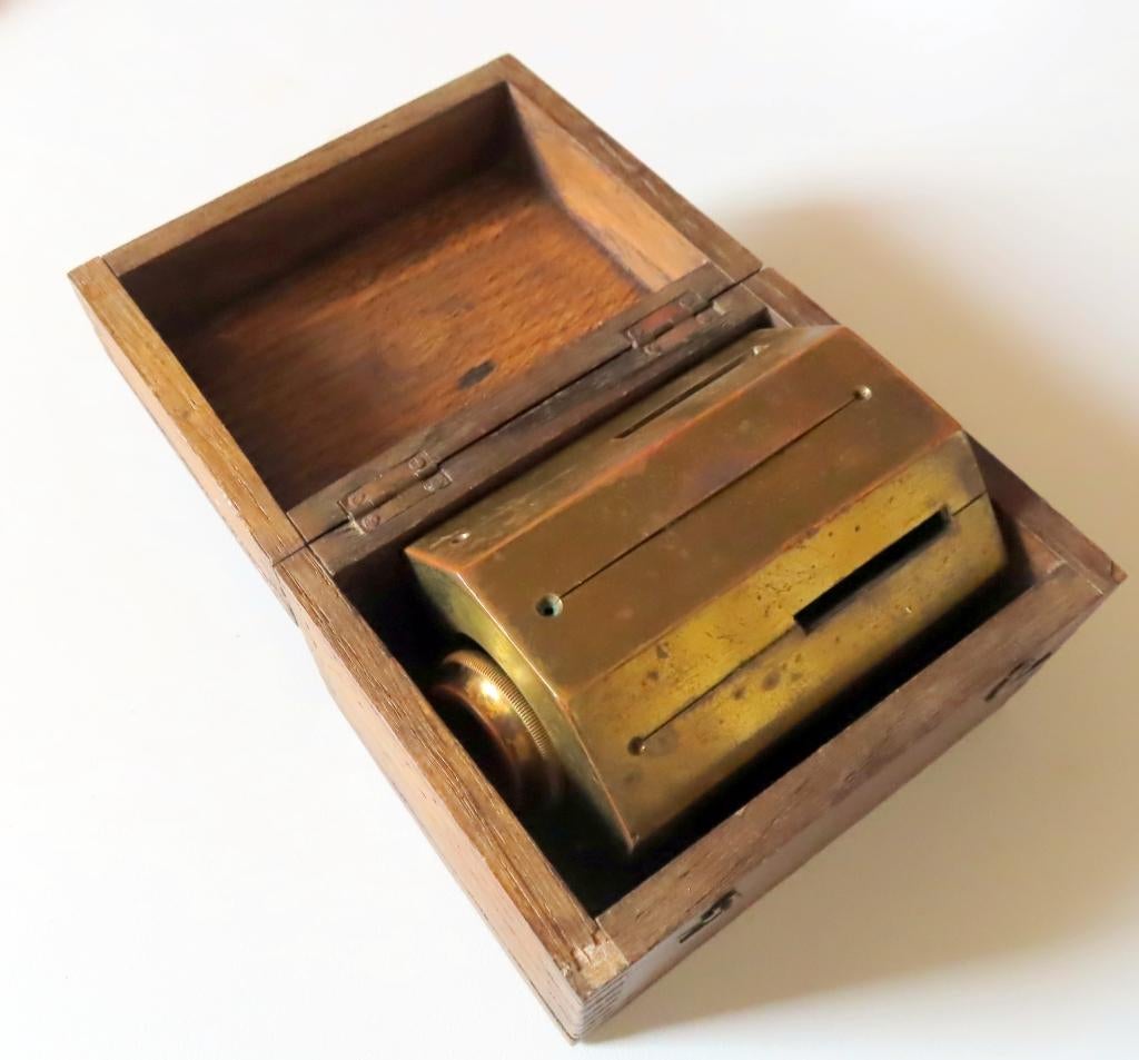 Uit inboedel: Antieke franse theodoliet uit ca 1900, incl ve, Verzenden