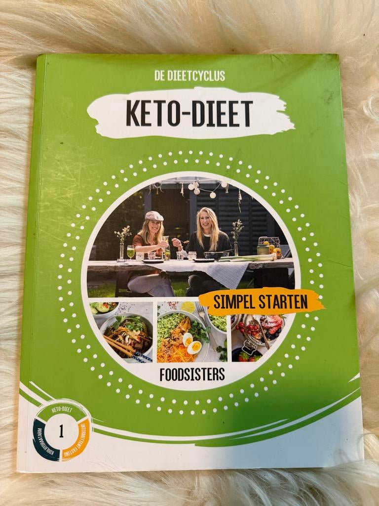 Starten met het Keto-Dieet - FoodSisters (gelezen staat), Gelezen, Hoofdgerechten, Ophalen of Verzenden, Gezond koken