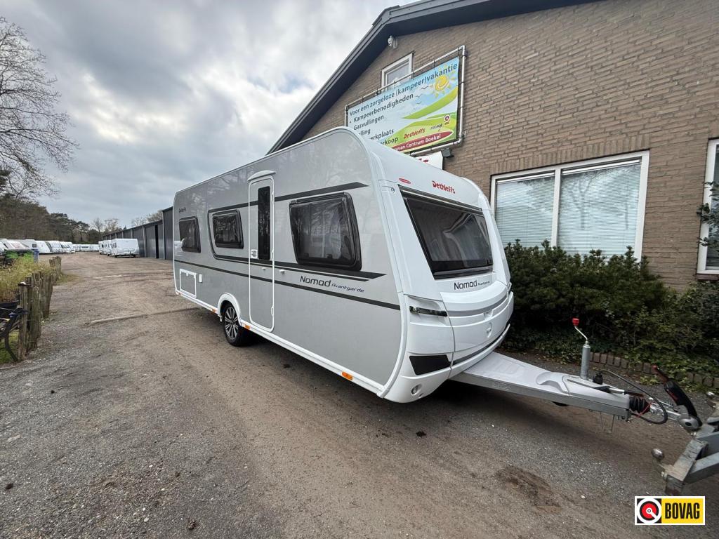 Dethleffs Nomad 510 LE, Caravans en Kamperen, Caravans, Rondzit, Schokbreker, Overige typen, 1250 - 1500 kg