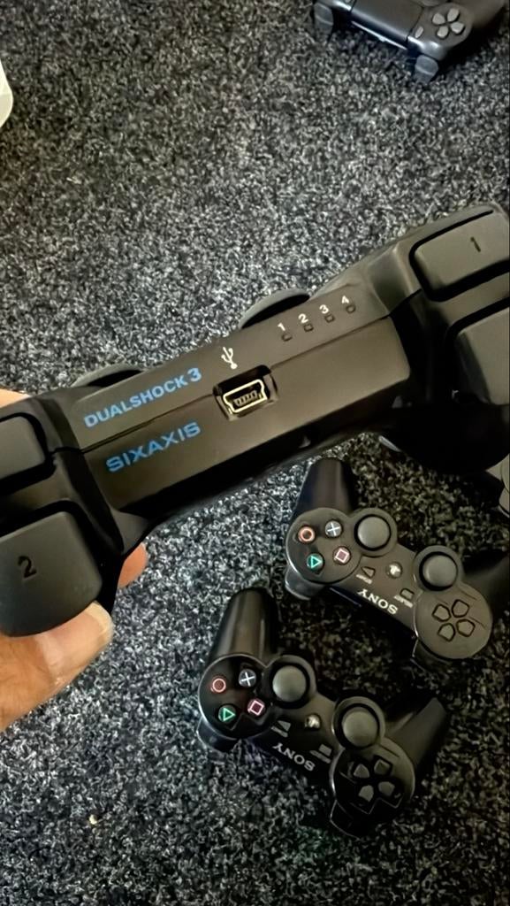 Sony Dualshock 3 controllers, Gebruikt, PlayStation 3, Ophalen of Verzenden, Controller