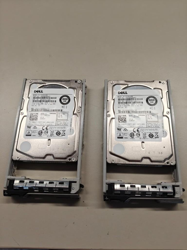 Dell enterprise SAS HDD's met caddy, Computers en Software, Harde schijven, Ophalen, Intern, SAS, Server