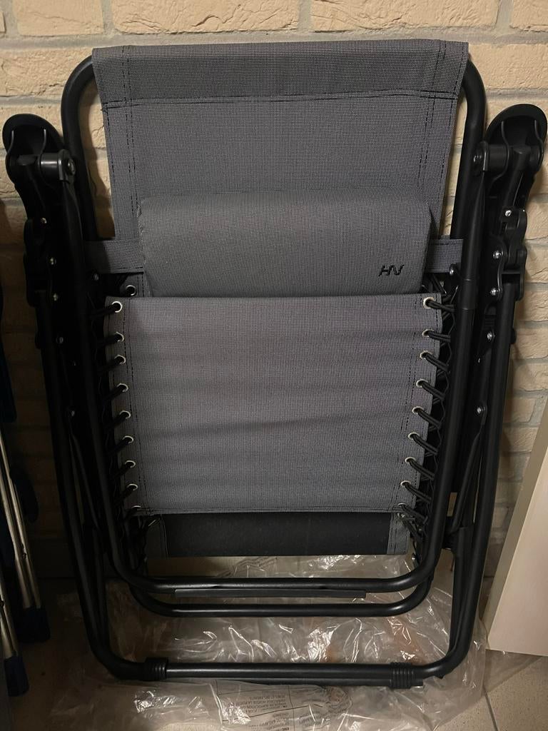 Human Nature ligstoel / campingstoelen set van 2, Ophalen, Zo goed als nieuw, Campingstoel