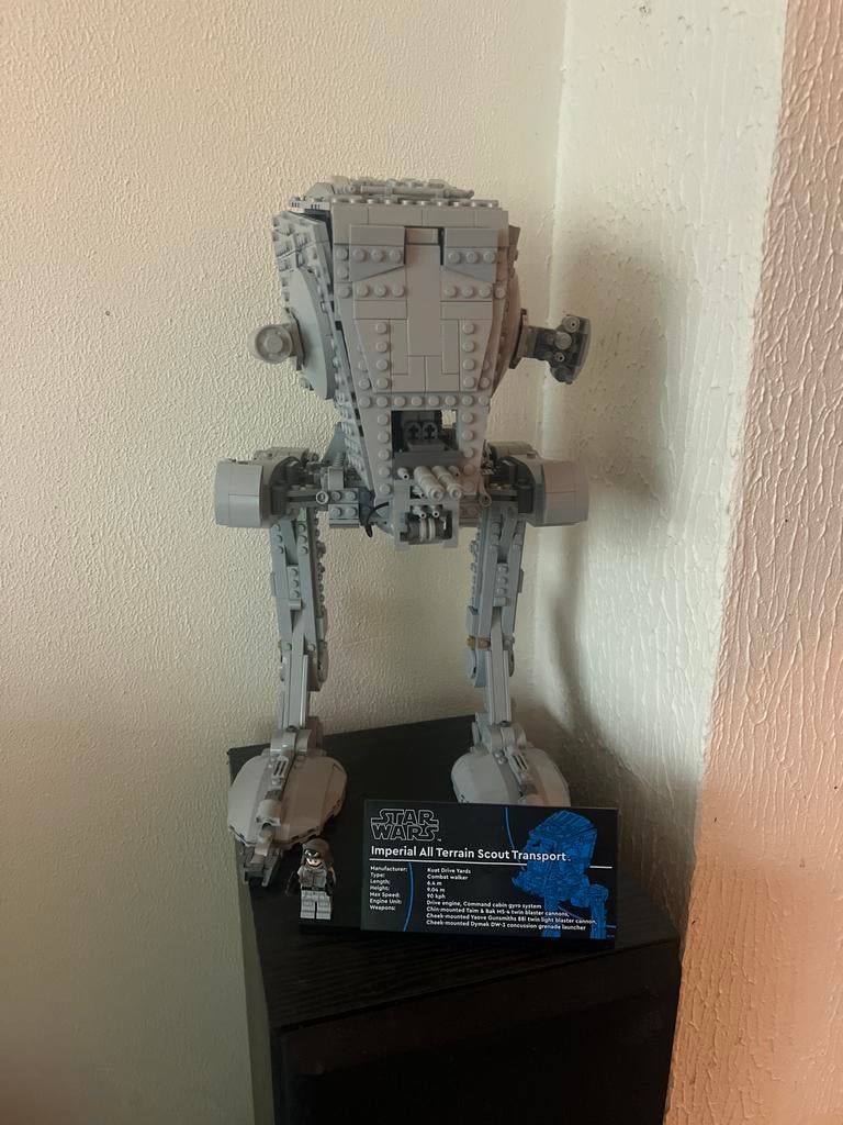 Lego Star Wars AT-ST Walker (75153) met minifiguur, Ophalen, Star Wars, Lego, Zo goed als nieuw