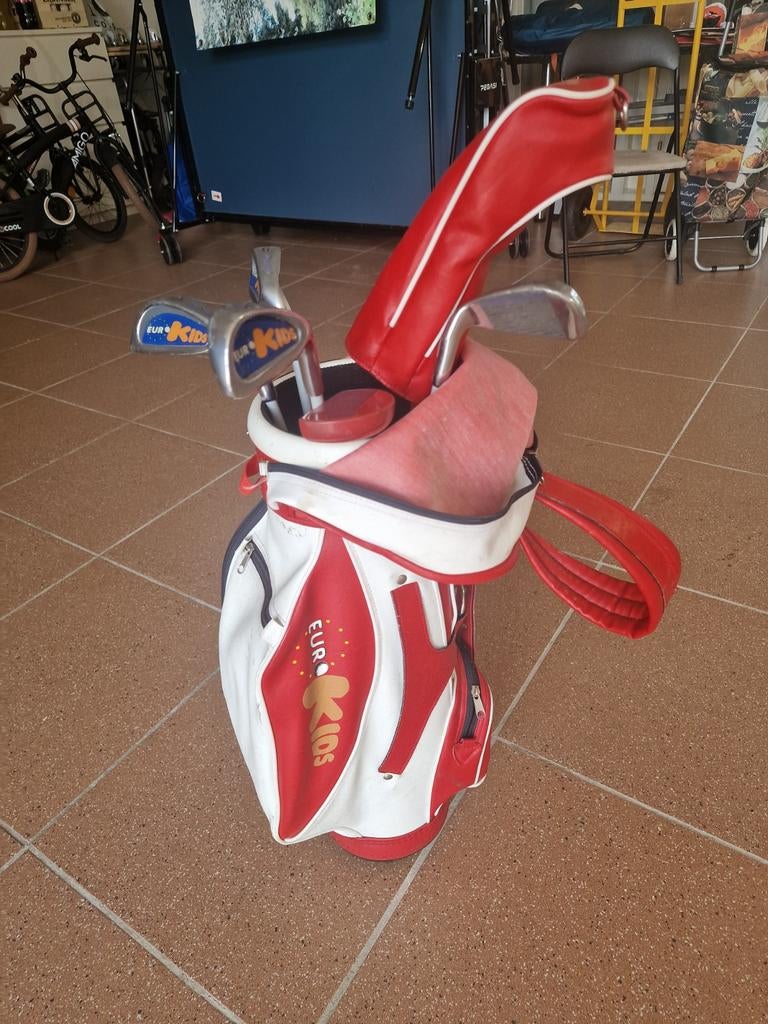 Complete Junior Golfset met Tas - Ideaal voor Beginners, Sport en Fitness, Golf, Ophalen, Gebruikt, Set, Overige merken
