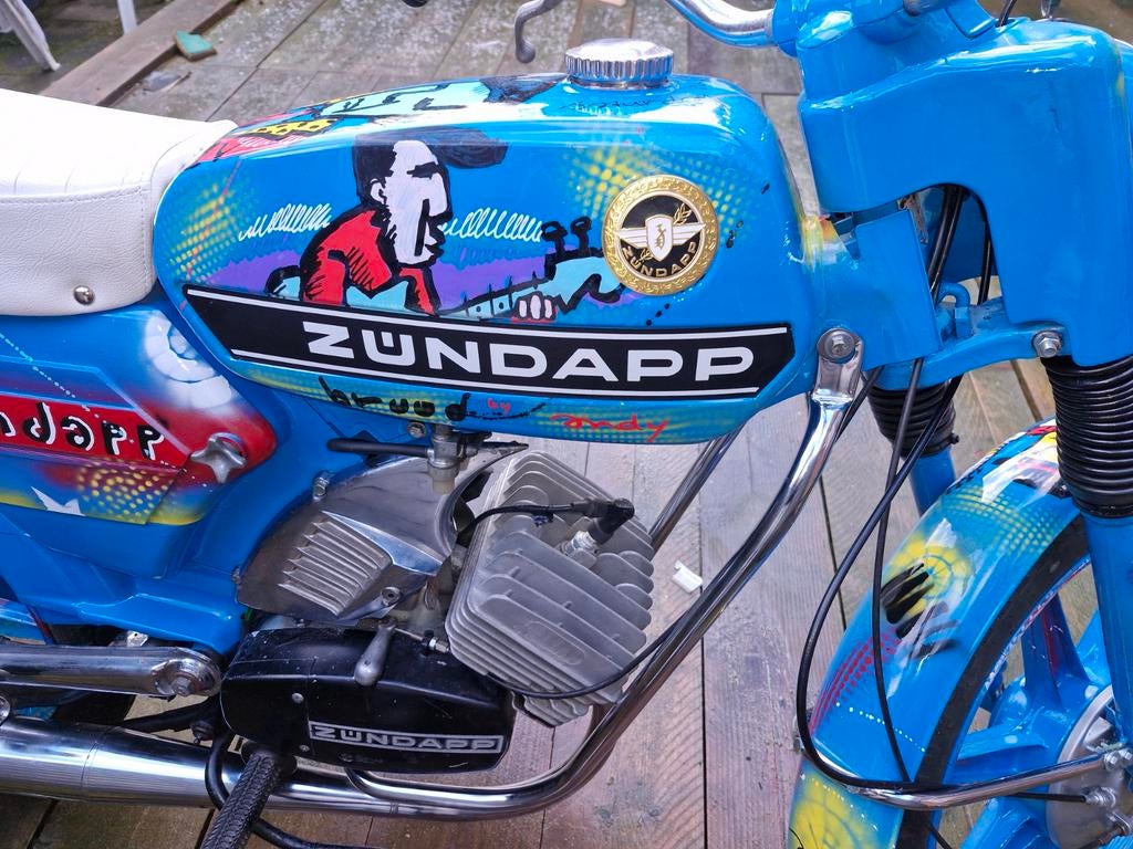 Zundapp te koop., Fietsen en Brommers, Brommers | Zundapp, Ophalen, Gebruikt, Maximaal 45 km/u, 70 cc