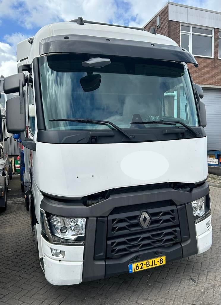✅ Renault T430 COMFORT | Kipper Hydrauliek! KM600k NL Truck, Automaat, Renault, Wit, Bedrijf