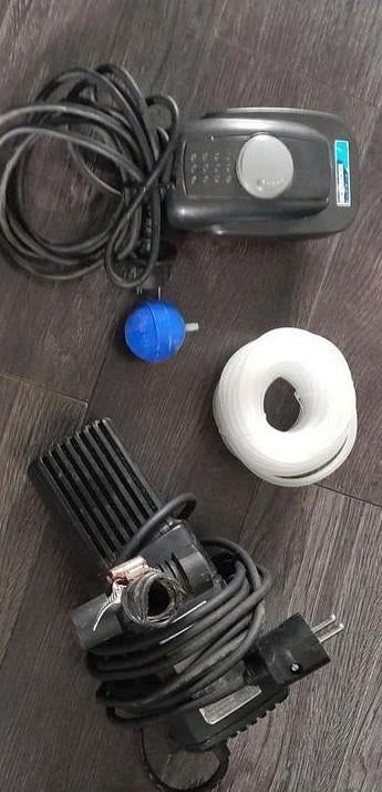 Vijverpomp en zuurstofpomp, Tuin en Terras, Vijver-toebehoren, Ophalen of Verzenden, Gebruikt, Overige typen