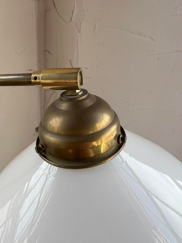 Oude notarislamp, messing glas, tafellamp, Ophalen, Nvt, Minder dan 50 cm, Nvt