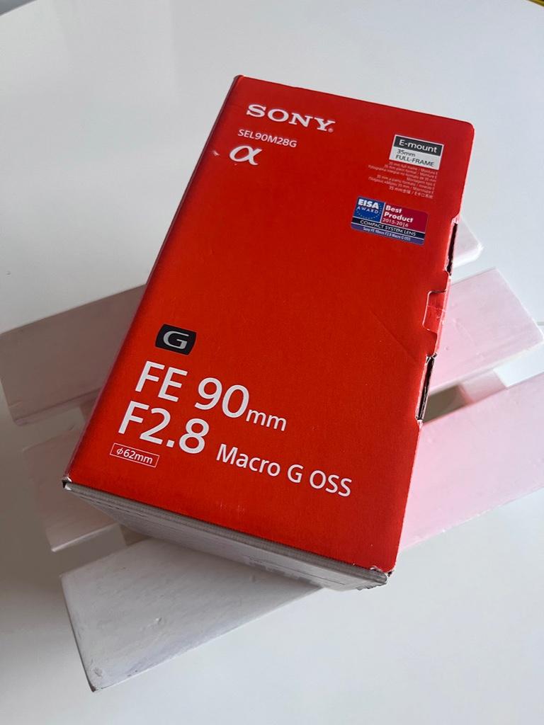 Sony Macro 90mm G voor full frame, Audio, Tv en Foto, Fotografie | Lenzen en Objectieven, Ophalen, Zo goed als nieuw, Macrolens