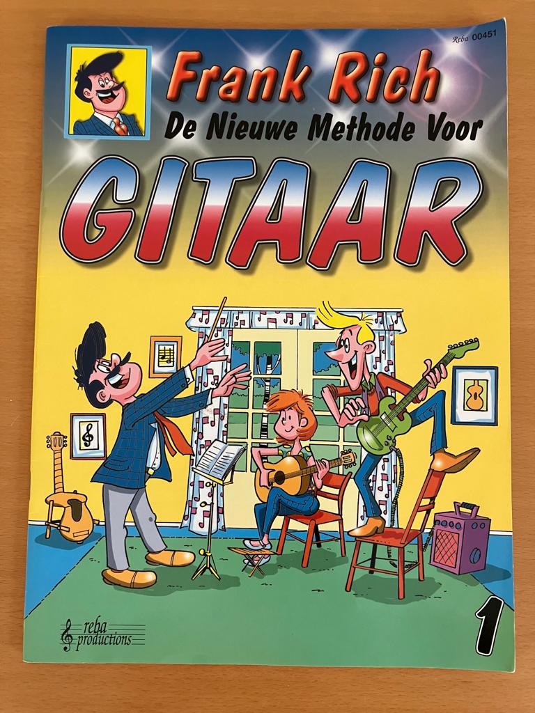 De Nieuwe Methode Voor Gitaar Deel 1 , Ophalen of Verzenden, Gelezen, Instrument, Frank Rich