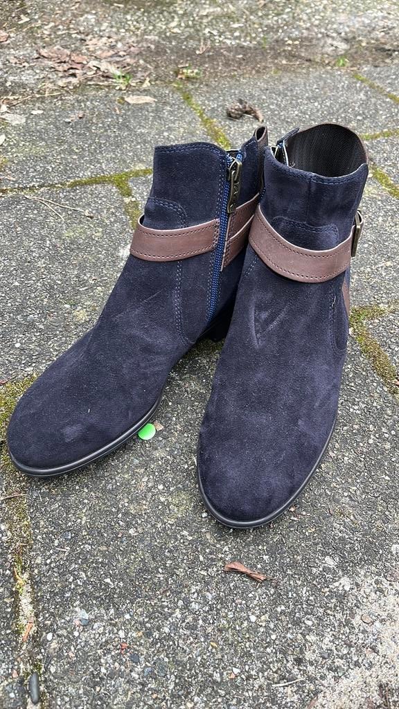 Ara laarsjes blauw 5,5, Ophalen of Verzenden, Zo goed als nieuw, Blauw