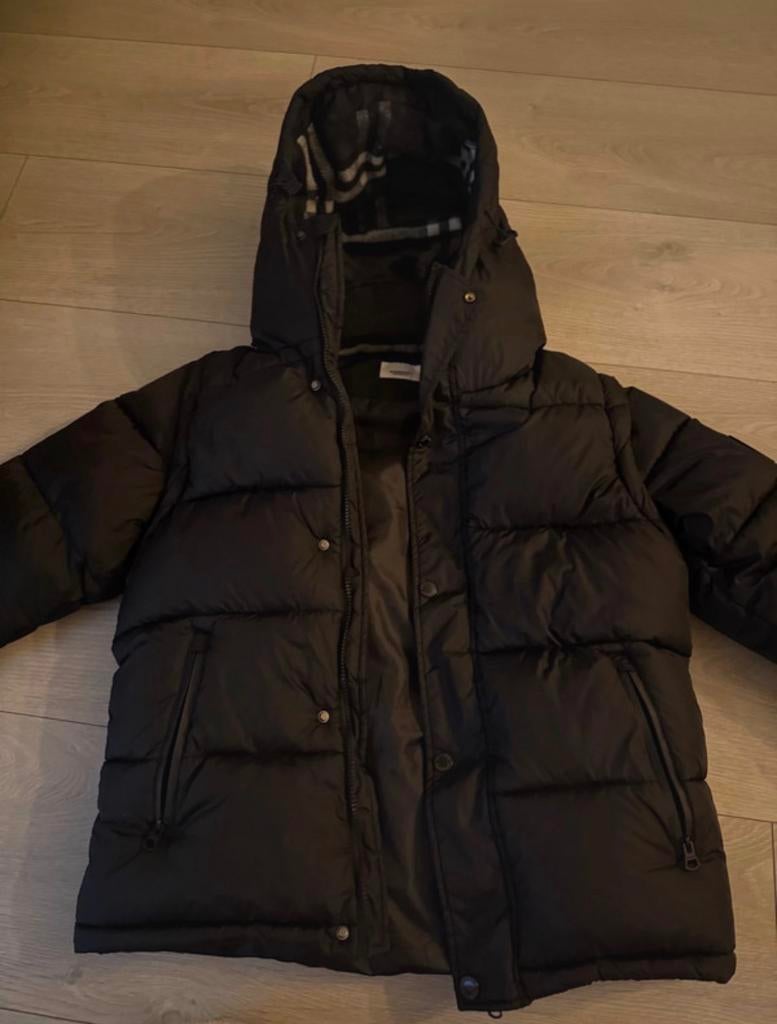 Burberry jas, Ophalen of Verzenden, Zo goed als nieuw, Zwart