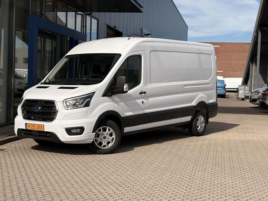 Ford Transit 350 2.0 TDCI L3H2 Limited BPM VRIJ I TREKHAAK I, Stof, Euro 6, 4 cilinders, Adaptive Cruise Control