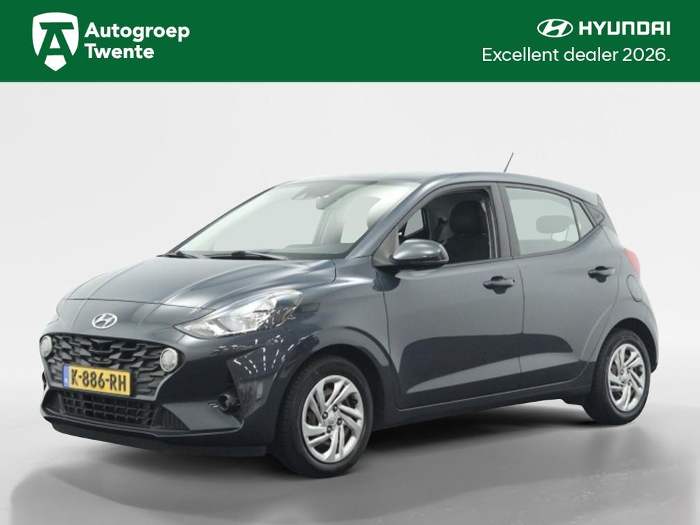 Hyundai i10 1.0 Comfort | All season | Carplay Navigatie | S, Keurmerk '100% Onderhouden', 12 maanden, Stof, Gebruikt