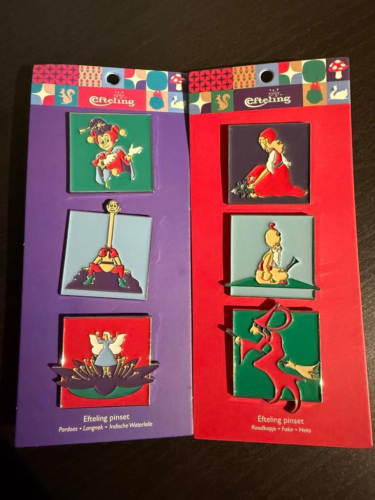Efteling pinset, Verzamelen, Ophalen of Verzenden, Nieuw, Button of Speldje
