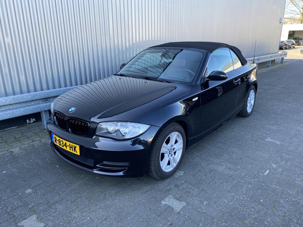 BMW 1 Serie Cabrio 118i Leer, Clima, Stoelvw, CC, Carplay, W, 1-Serie, Achterwielaandrijving, Cabriolet, 4 stoelen