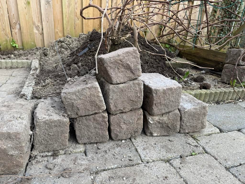 Stones for garden (18-20 pieces), Tuin en Terras, Grind, Keien en Split, Ophalen, Zo goed als nieuw