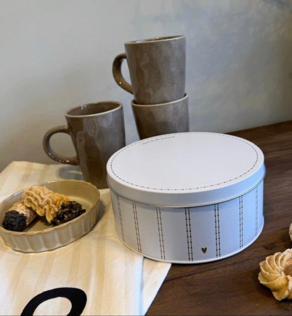 Zusss koektrommel - koekblik, Antiek en Kunst, Curiosa en Brocante, Ophalen of Verzenden