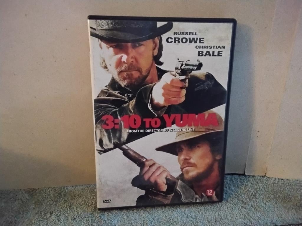 3 :10  TO  YUMA    WESTERN  RUSELL CROWE EN CRISTIAN BALE, Ophalen of Verzenden, Zo goed als nieuw