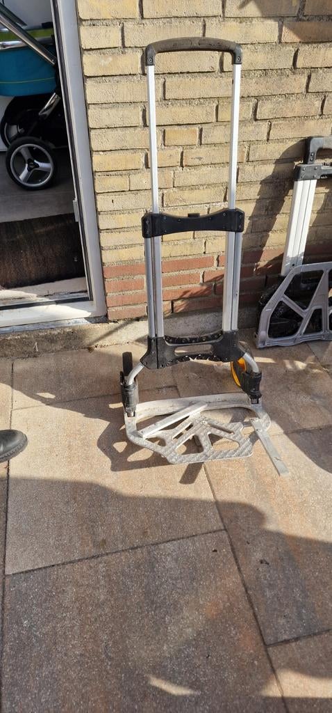 2 Opvouwbare Steekwagens - Handig en Compact, Doe-het-zelf en Verbouw, Transportwagens, Ophalen, Gebruikt, Steekwagen