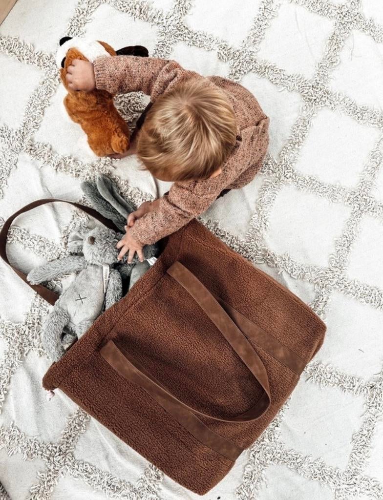 Teddy tas met stevige handvaten, Ophalen of Verzenden, Nieuw, Schoudertas