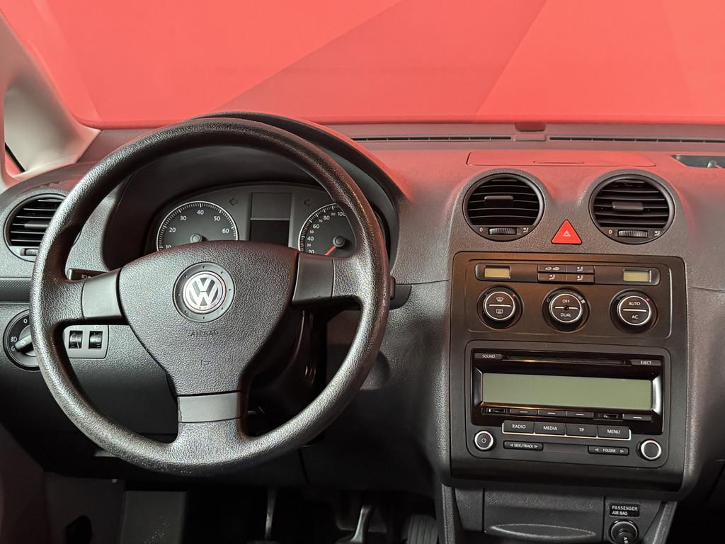 Volkswagen Caddy 1.4 Comfortline 7p. | APK 27-11-2026 | Clim, Stof, 4 cilinders, 82 pk, 7 stoelen