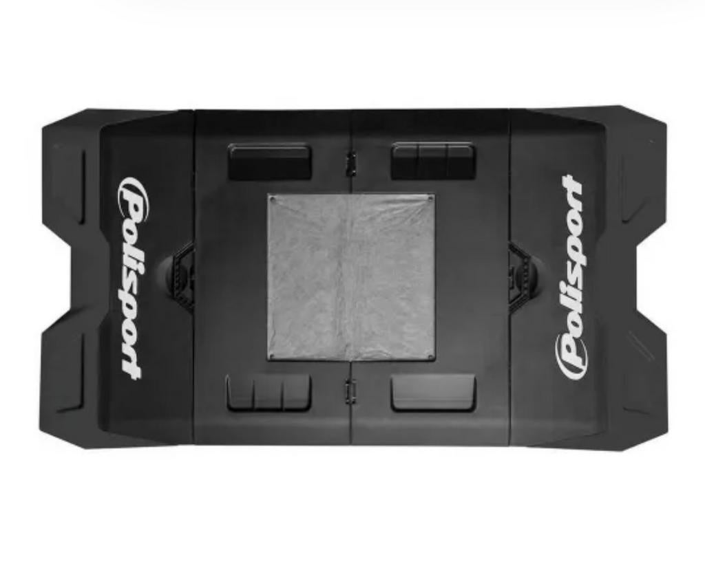 Polisport Luxe Opvouwbare Plastic Milieumat Zwart, Ophalen of Verzenden, Nieuw