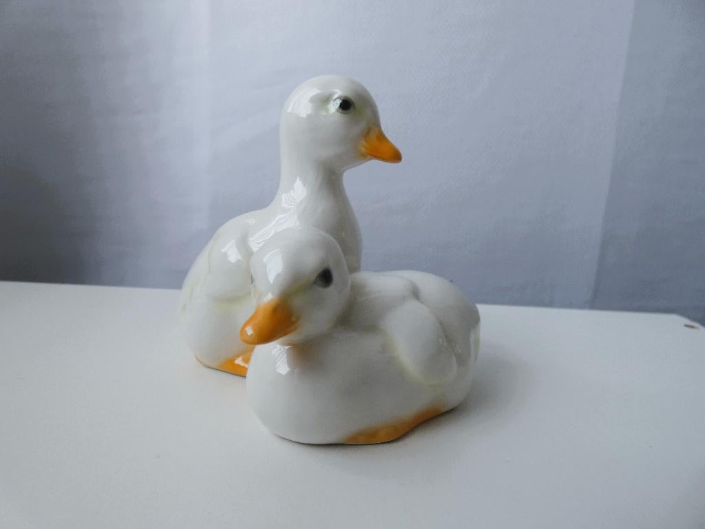 Goebel Porselein Ganzenkuikens, Ophalen of Verzenden, Gebruikt, Dier