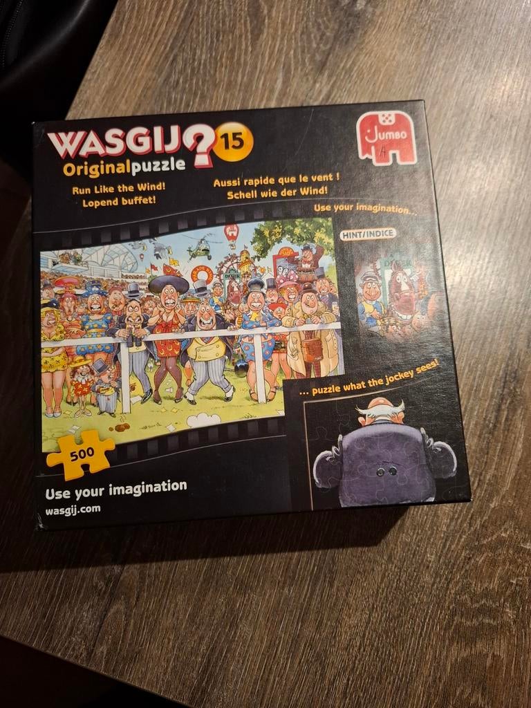 Wasgij Originalpuzzel 15: Lopend buffet - 500 stukjes, Ophalen of Verzenden