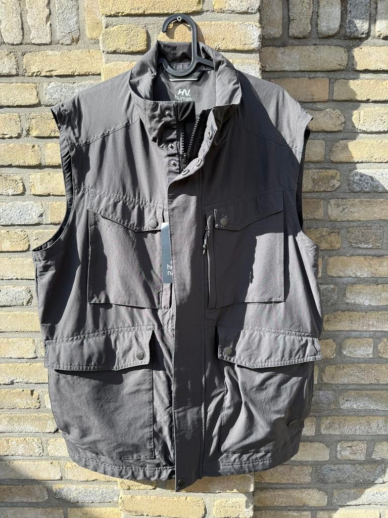 Bodywarmer Human Nature XL, Ophalen of Verzenden, Nieuw, Maat 56/58 (XL), Blauw