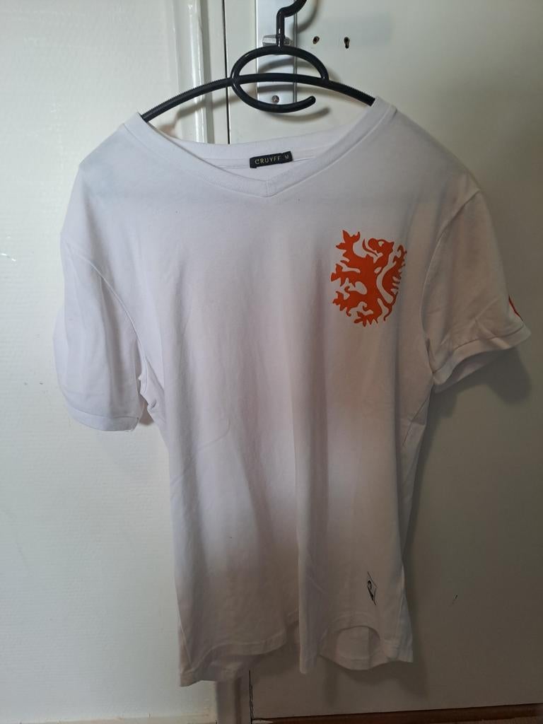 Wit Cruyff shirt maat M, Cruyff, Maat 48/50 (M), Wit, Ophalen of Verzenden