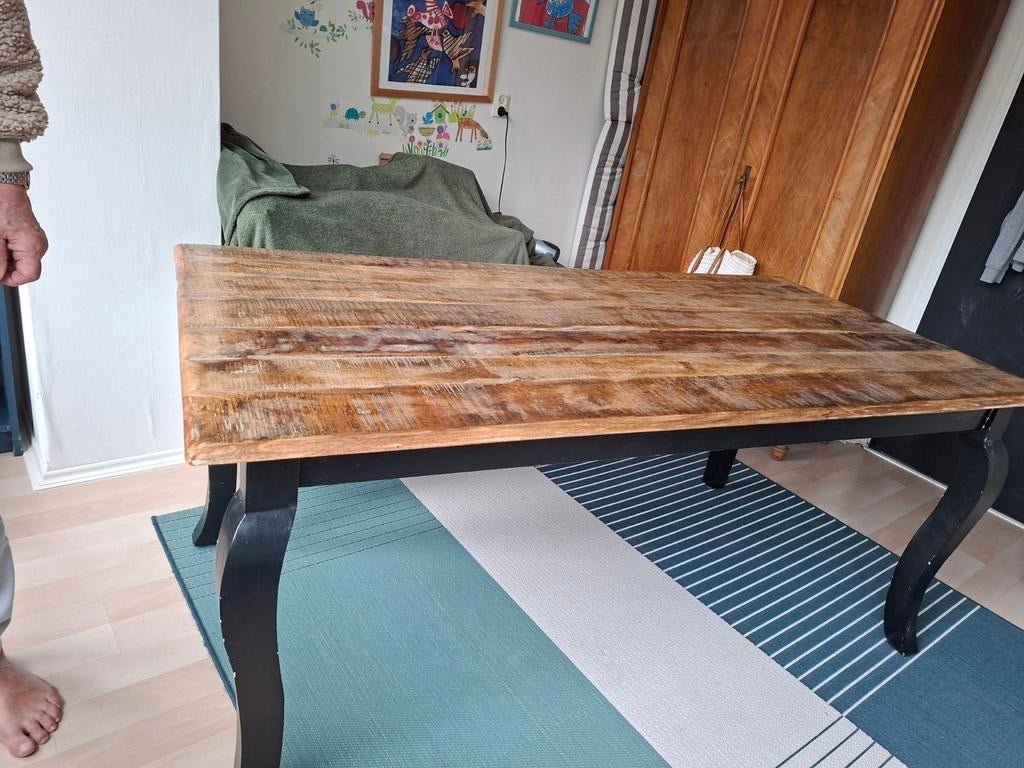 Eiken eettafel 180x90 LODSH, Ophalen, 50 tot 100 cm, Zo goed als nieuw, Rechthoekig
