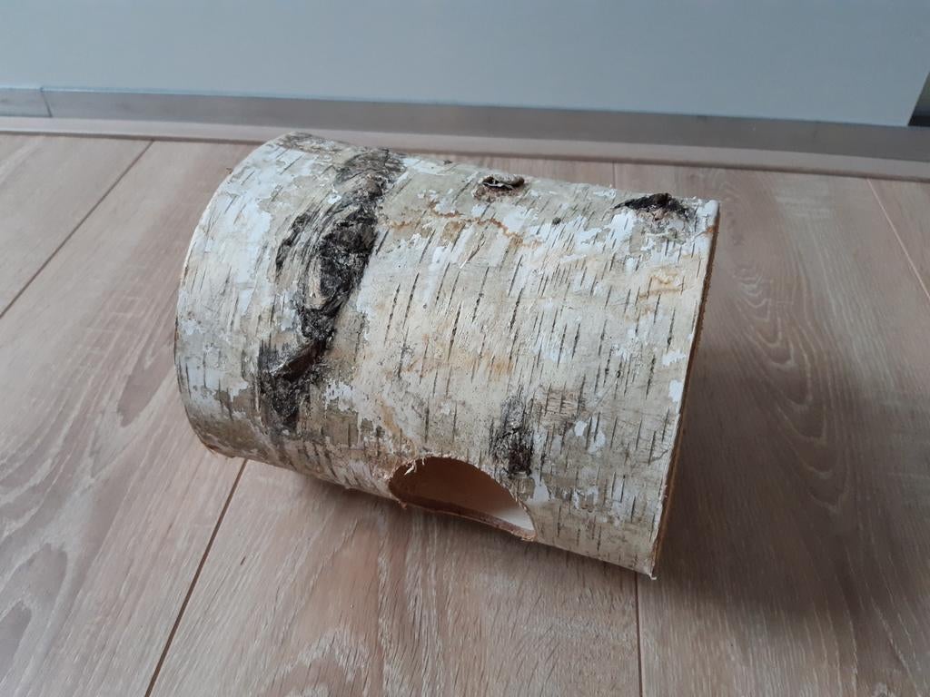 Knaagdier tunnel berkenrol 20cm, Ophalen of Verzenden, Nieuw