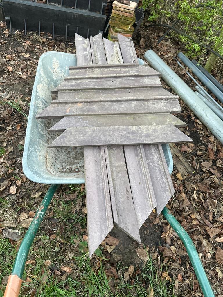 Kunststof onderdorpels voor tuinhuisje, Ophalen, Gebruikt, Minder dan 180 cm, Overige typen