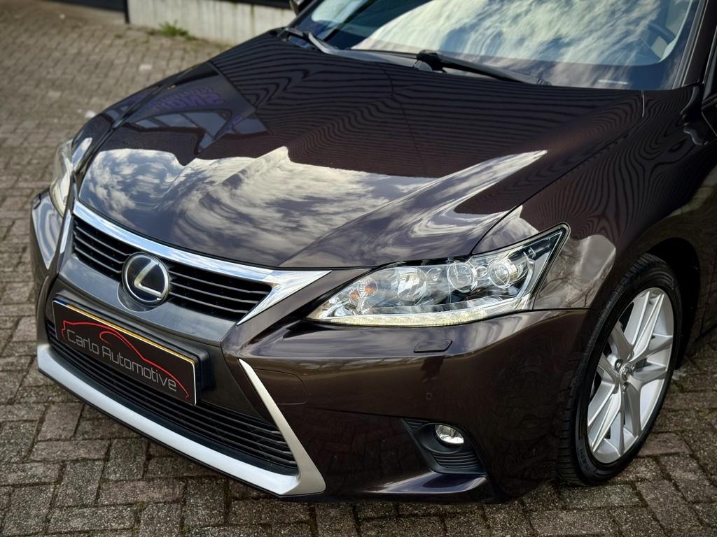 Lexus CT 200h Luxury Line LEER|DAK|MARKLEV|MEMORY|CAMERA VOL, Auto's, Lexus, Gebruikt, Euro 6, 4 cilinders, Bruin