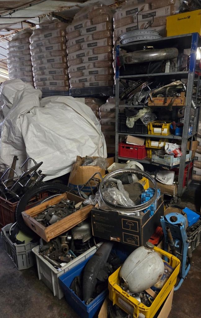 Partij brommeronderdelen nsu hercules zundapp enz., Ophalen of Verzenden, Overige typen