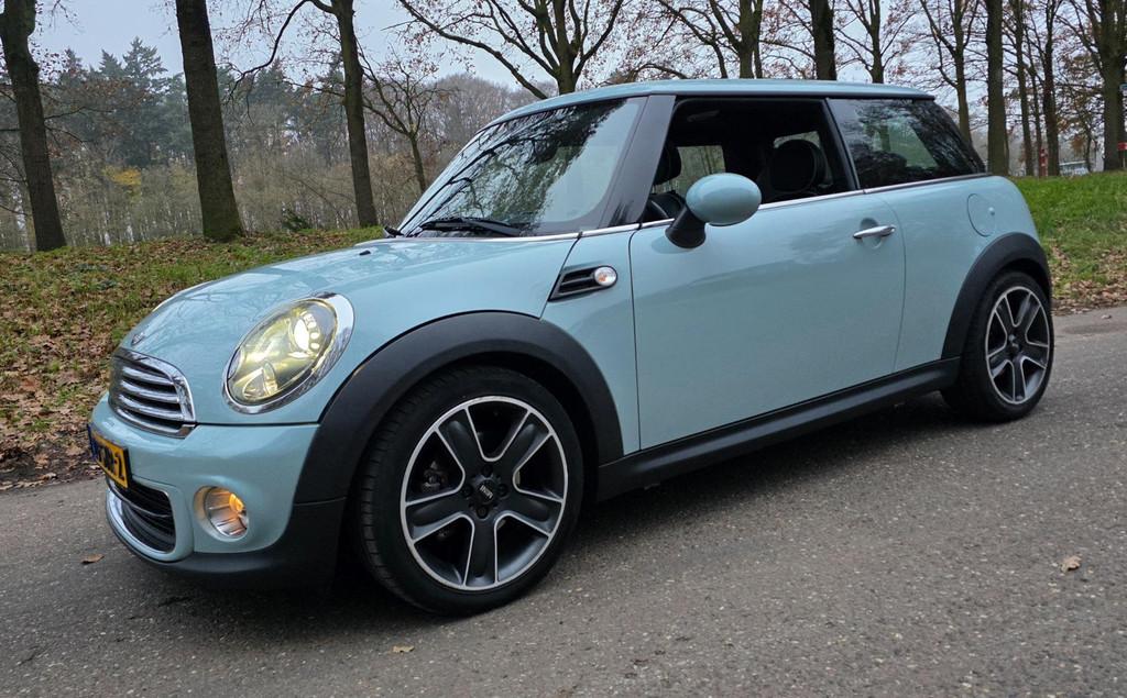 Mini Mini 1.6 One Xenon - Leder - Panoramadak - NL Auto -, Voorwielaandrijving, Euro 5, Open dak, Bedrijf