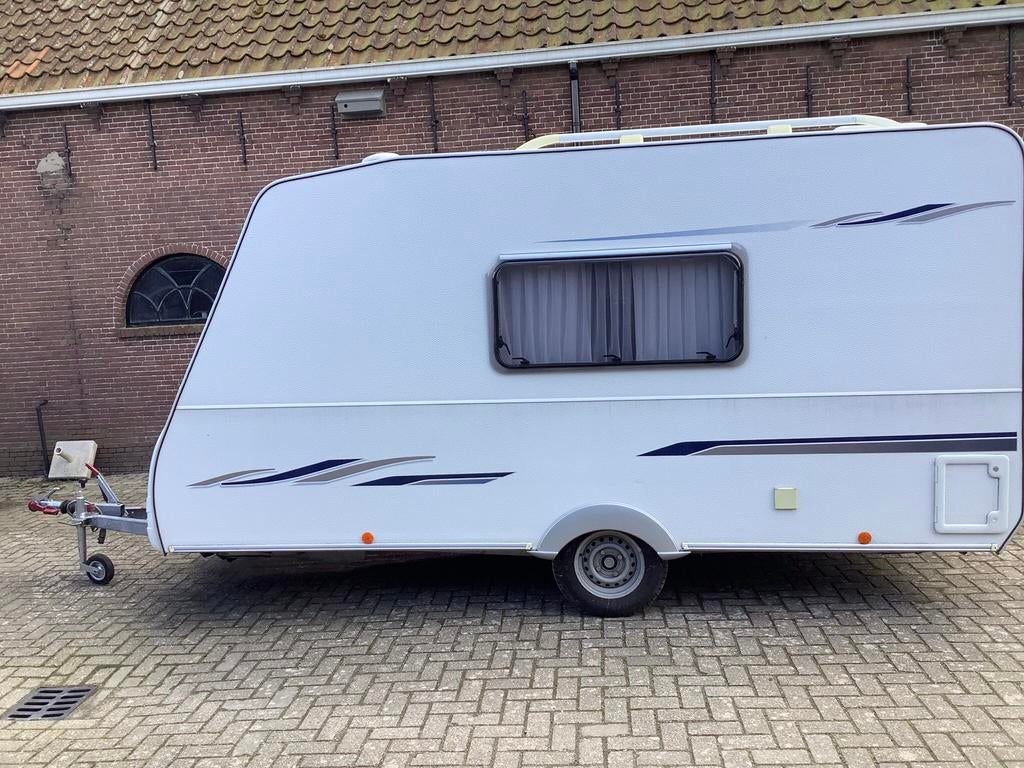 Caravan Caravalair Antares 400 Luxe, Caravans en Kamperen, 75 kg, Treinzit, Dwarsbed, Particulier