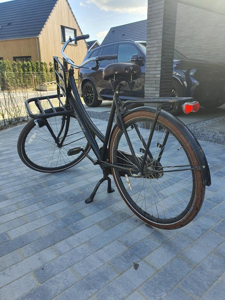 SPIRIT meidenfiets 28 inch, frame 56cm, zwart, 53 tot 56 cm, Ophalen, Gebruikt, Overige merken